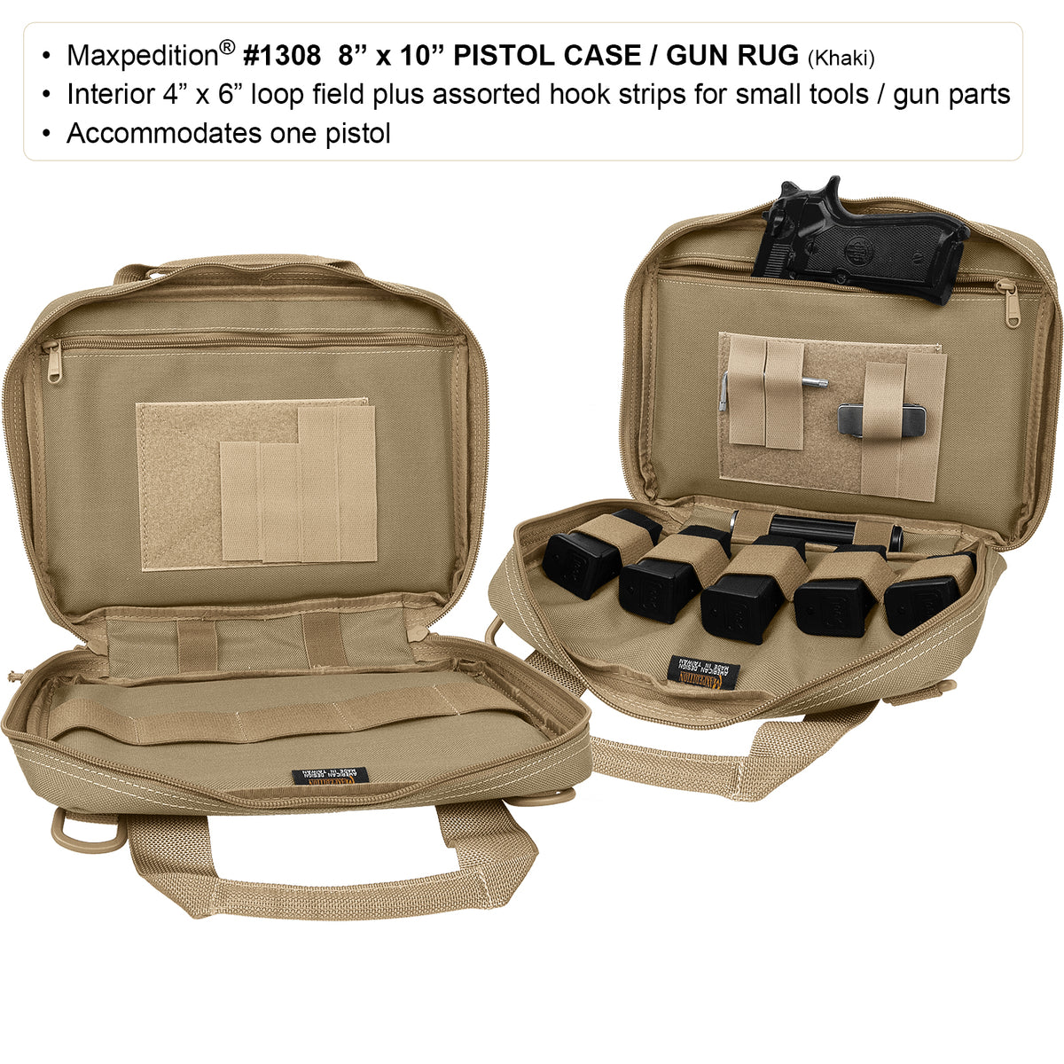 8" x 10" Pistol Case/Gun Rug (Buy 1 Get 1 Free. Mix and Match in Multiples of 2. All Sales Final.)