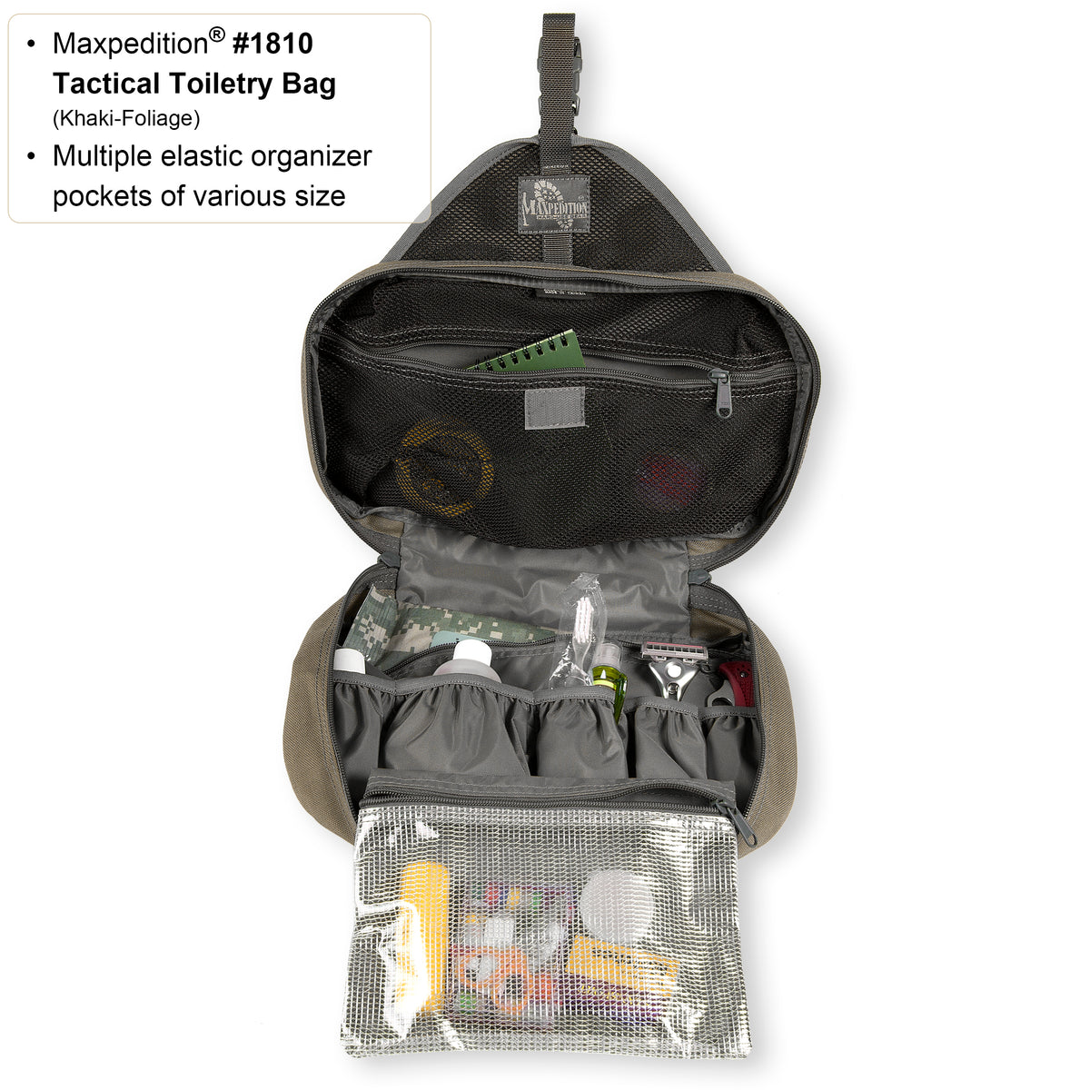 Tactical Toiletry Bag (Buy 1 Get 1 Free. Mix and Match in Multiples of 2. All Sales Final.)