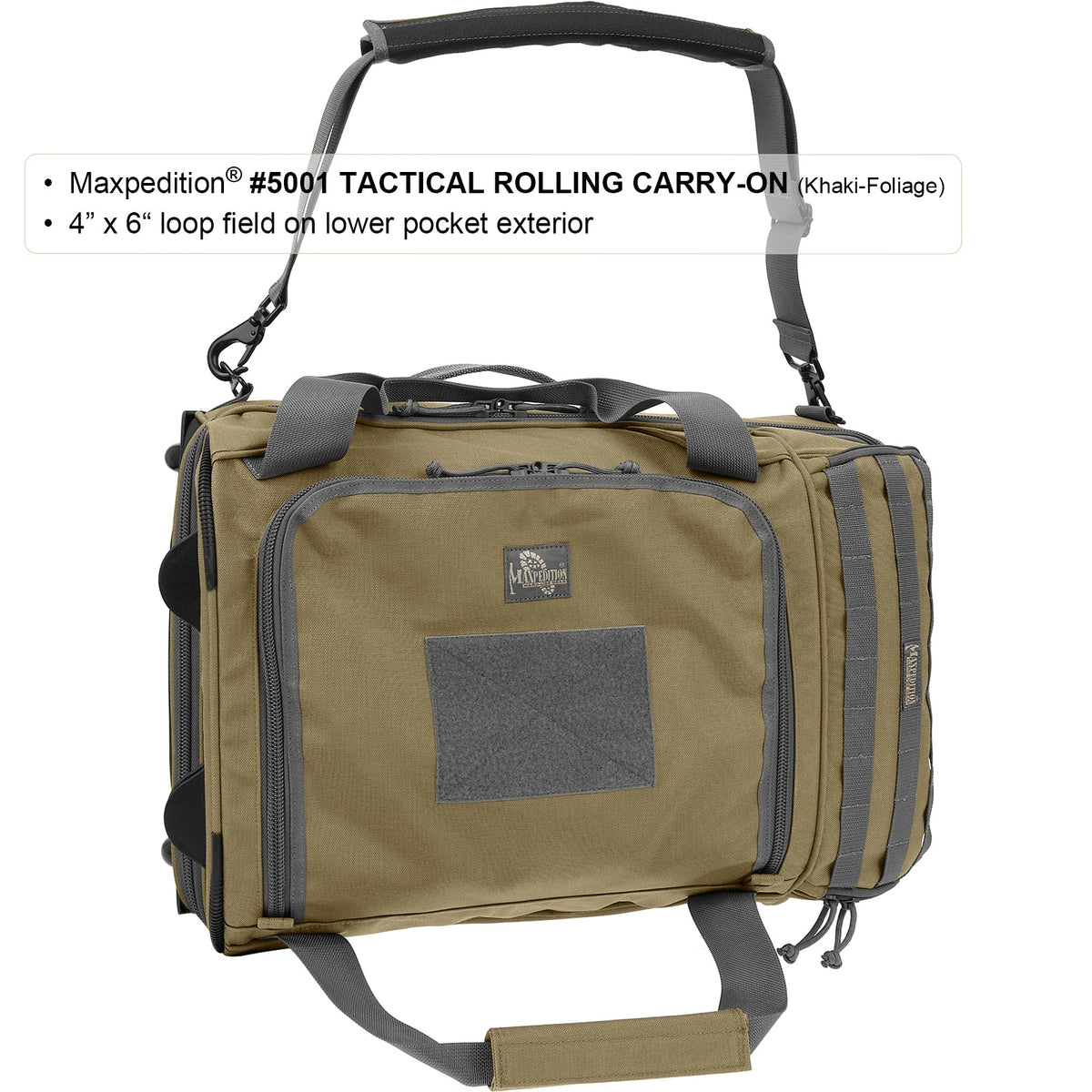 Tactical Rolling Carry-On Luggage (Buy 1 Get 1 Free. Mix and Match in Multiples of 2. All Sales Final.)