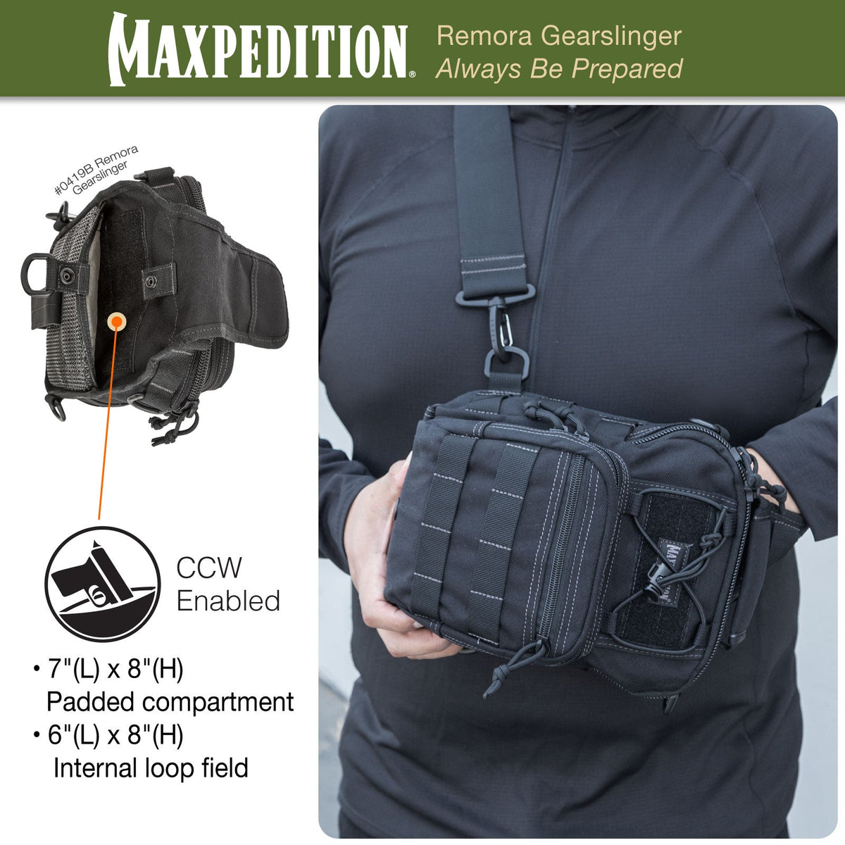 Remora Gearslinger (Buy 1 Get 1 Free. Mix and Match in Multiples of 2. All Sales Final.)