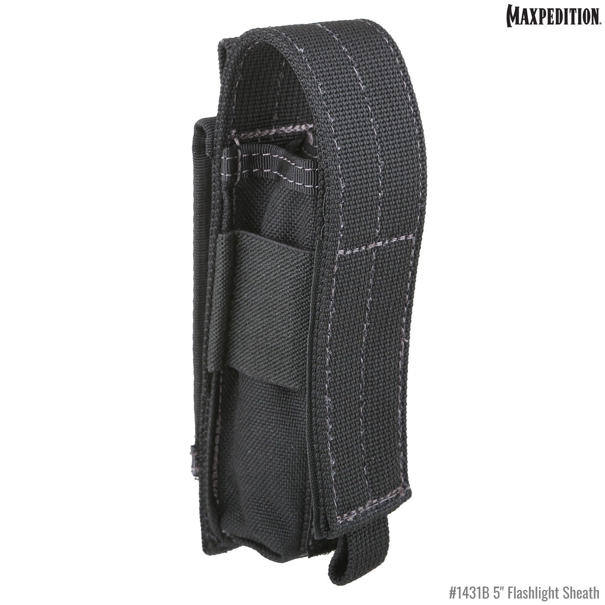 5" Flashlight Sheath (Black) (Buy 1 Get 1 Free. Mix and Match in Multiples of 2. All Sales Final.)