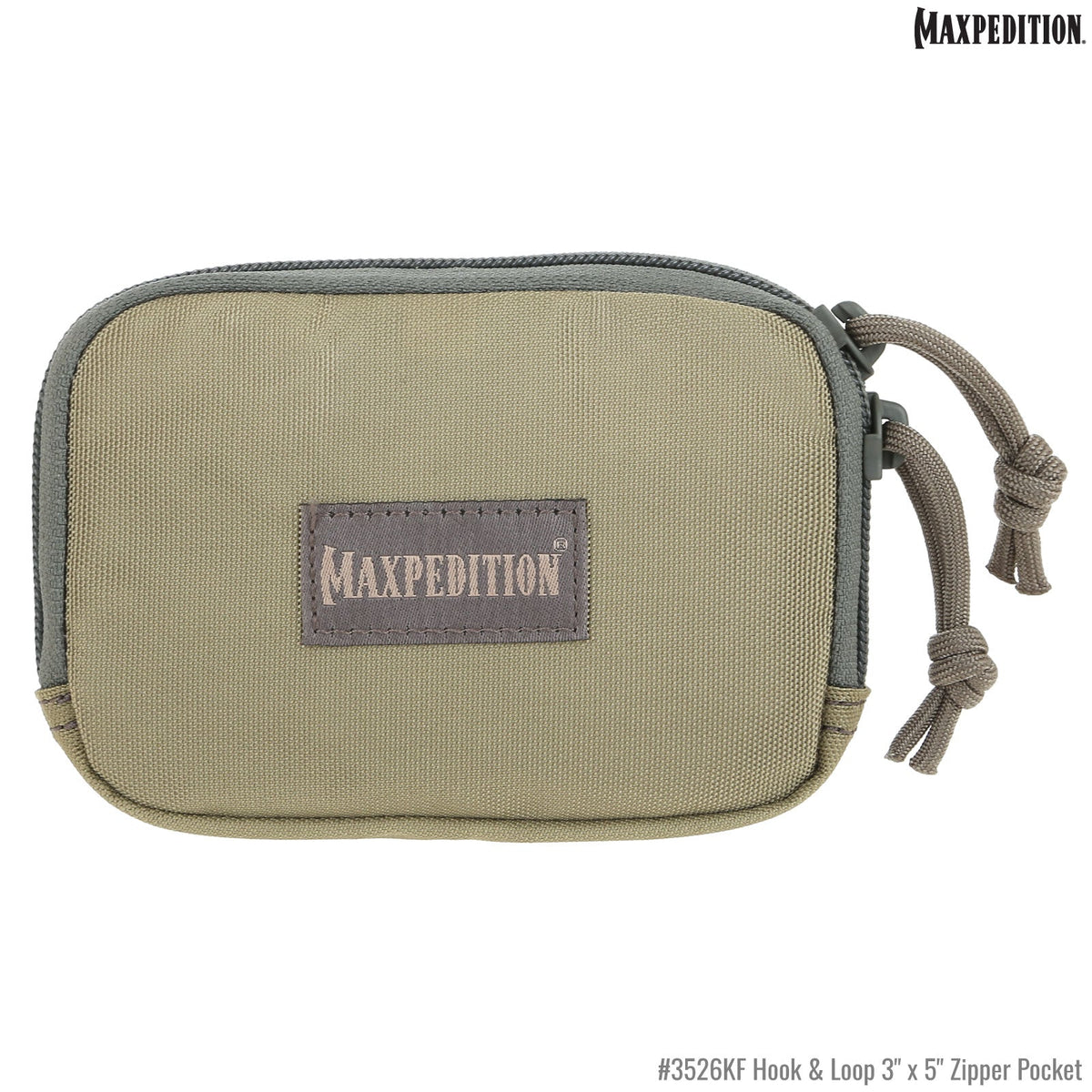 Hook & Loop 3" x 5" Zipper Pocket (Buy 1 Get 1 Free. Mix and Match in Multiples of 2. All Sales Final.)
