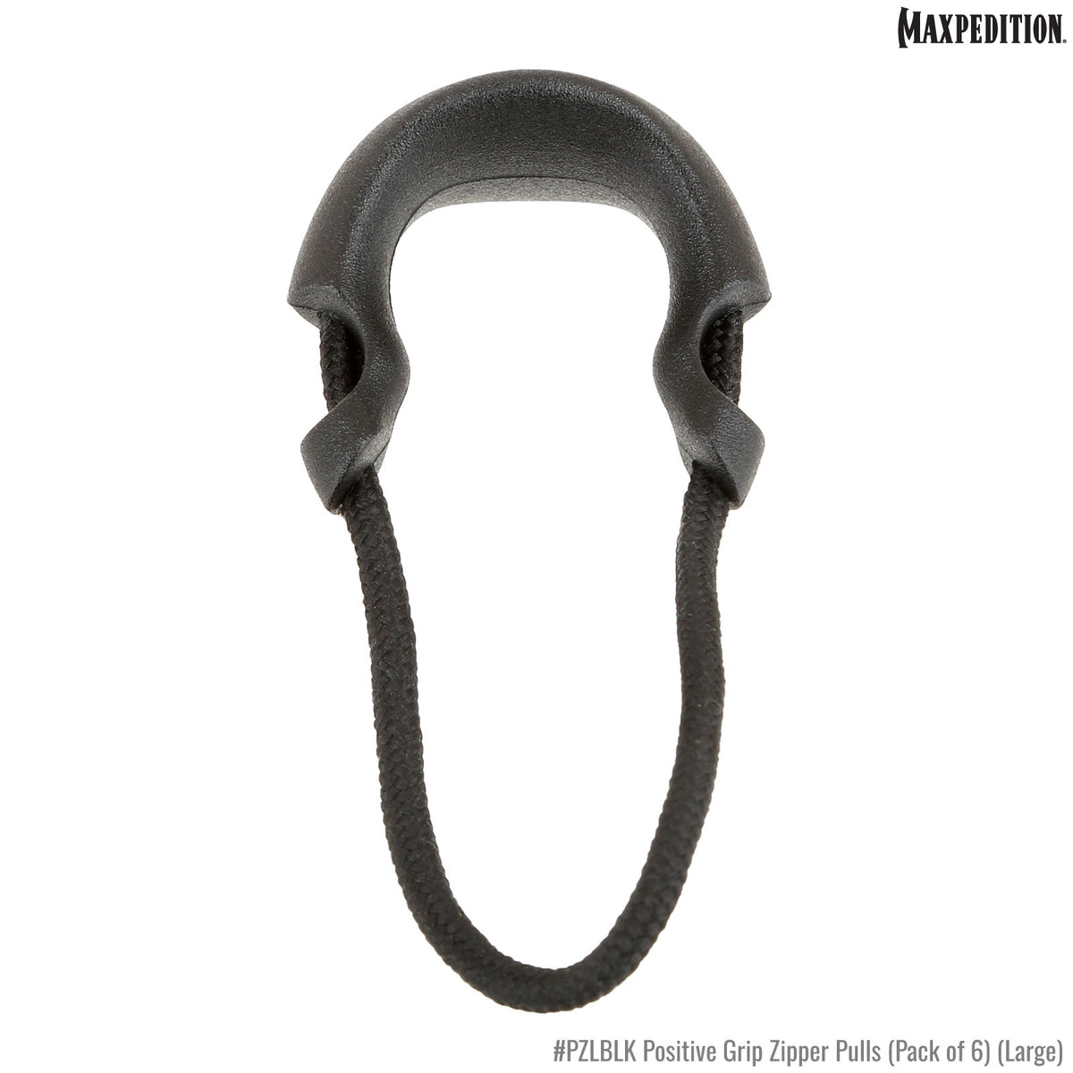 PZL Positive Grip Zipper Pulls (Pack of 6) (Large)