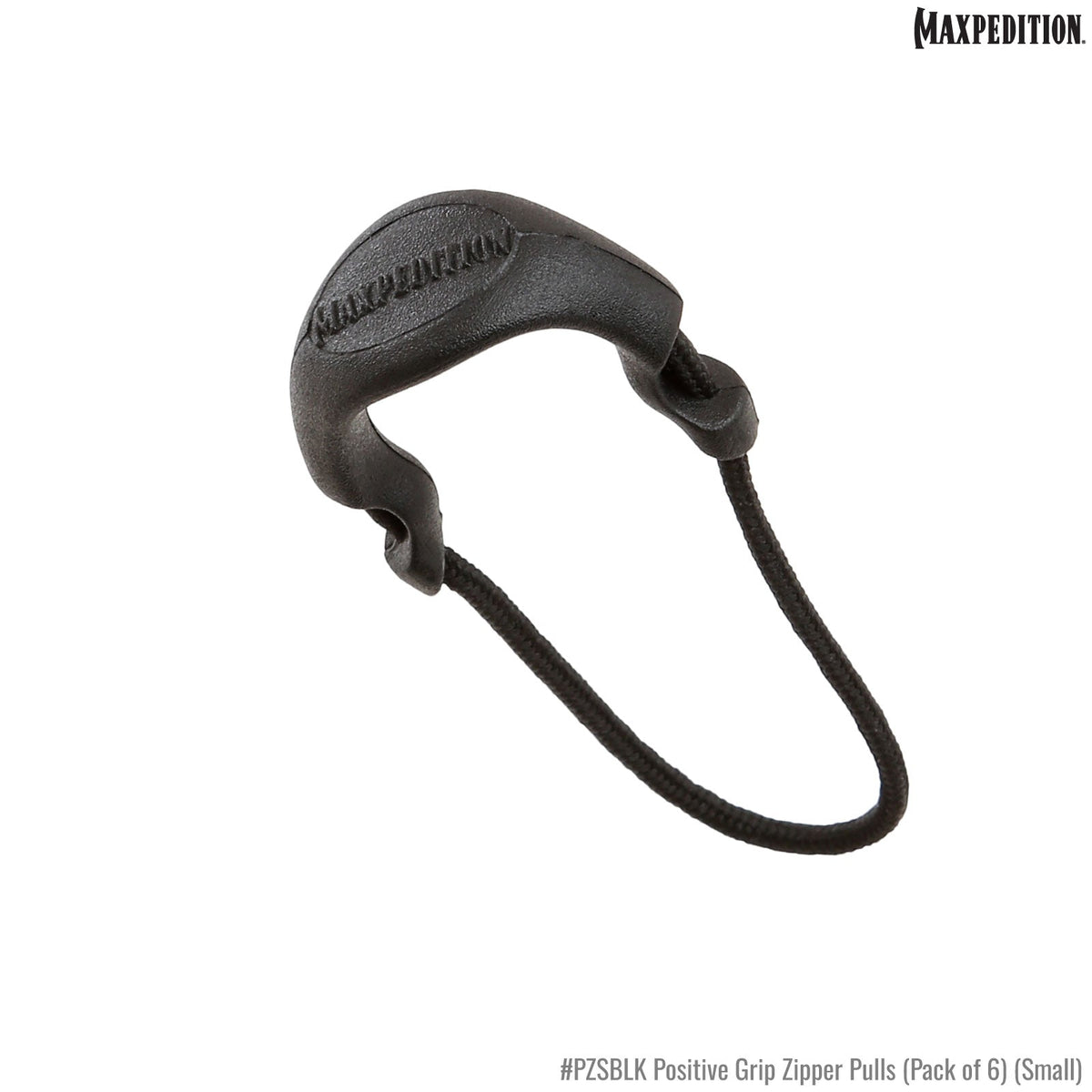PZS Positive Grip Zipper Pulls (Pack of 6) (Small)