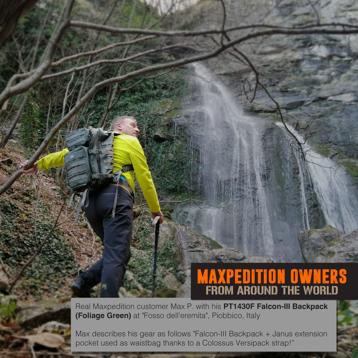 Falcon-III Backpack 35L (Buy 1 Get 1 Free. Mix and Match in Multiples of 2. All Sales Final.)