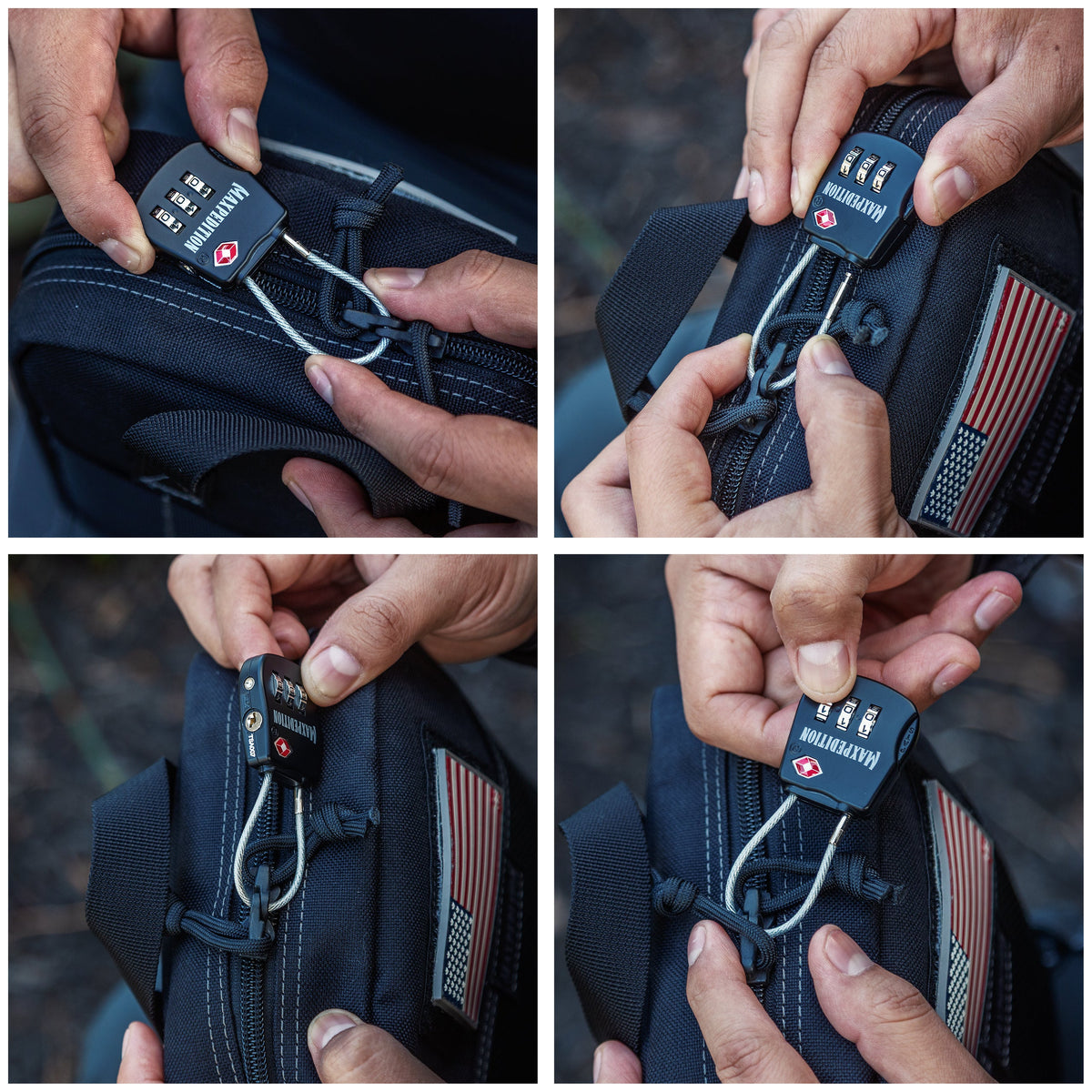 Tactical Luggage Lock