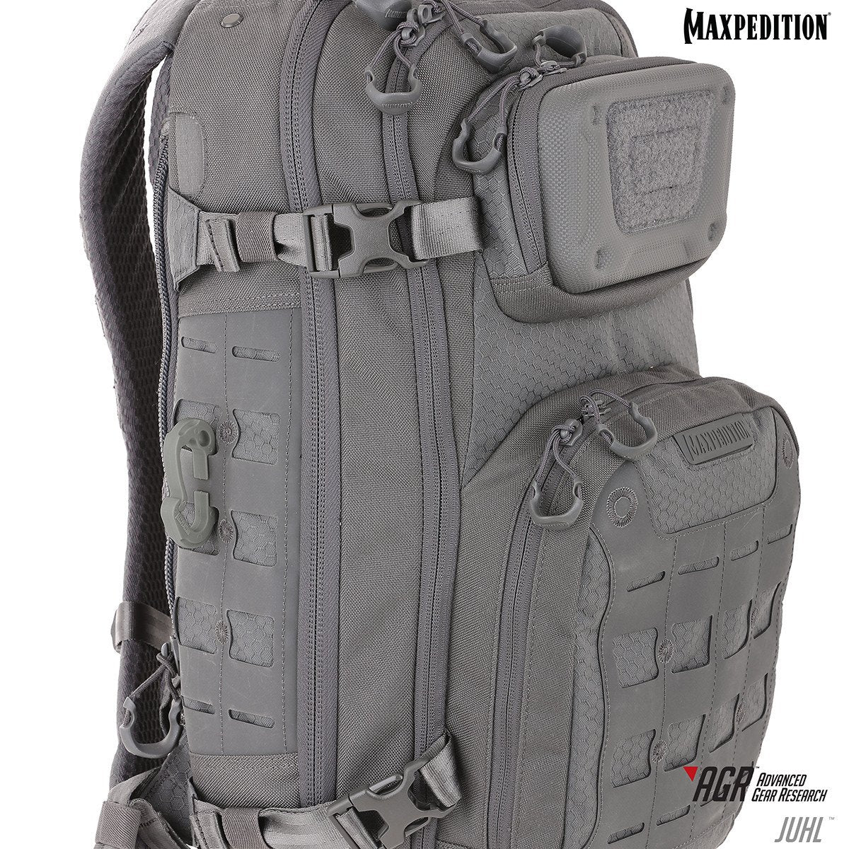 JUHL J UTILITY HOOK - MAXPEDITION, COMPACT RANGE BAG - MAXPEDITION, EDC, Pouch, Everyday Carry, Tactical, Hiking, Camping, Outdoor, Essentials, Hardware, Law Enforcement, Police Gear, Range Gear, EMT, FireFighter, Gun, Weapons, CCW. Concealed Carry