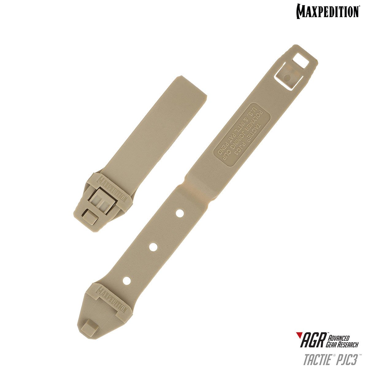 TACTIE PJC3 POLYMER JOINING CLIP (PACK OF 6) - MAXPEDITION, ATLAS, MOLLEE, PALS compability, Tactical, Outdoor, Hunting, Military Hardware Gear