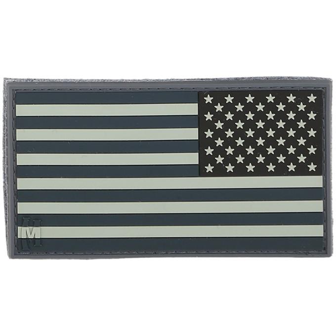 REVERSE USA FLAG PATCH (LARGE) - MAXPEDITION, Patches, Military, CCW, EDC, Tactical, Everyday Carry, Outdoors, Nature, Hiking, Camping, Bushcraft, Gear, Police Gear, Law Enforcement