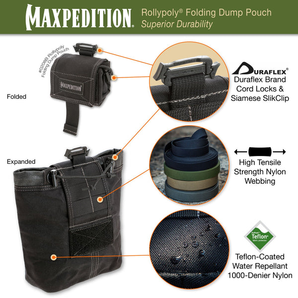Rollypoly Folding Dump Pouch