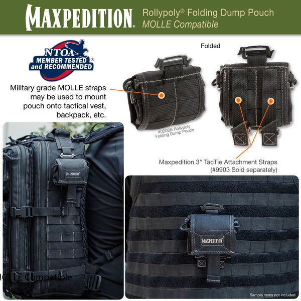 Rollypoly Folding Dump Pouch