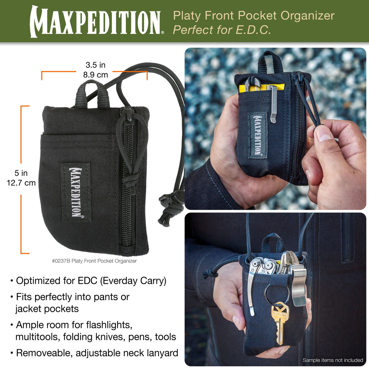 Platy Front Pocket Organizer