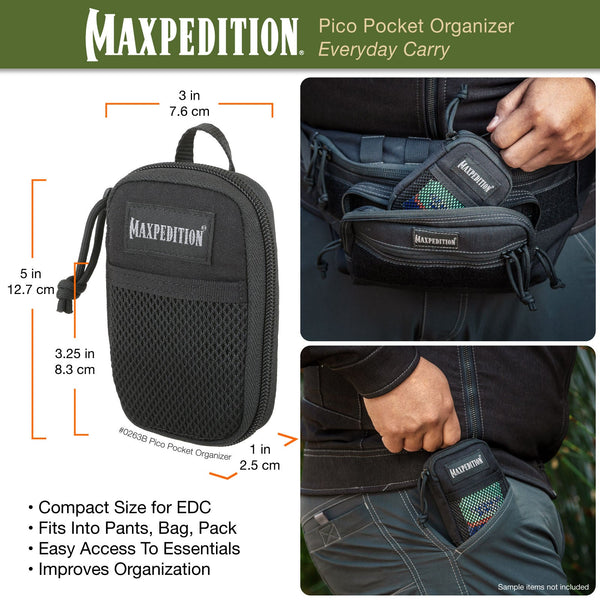 Pico Pocket Organizer