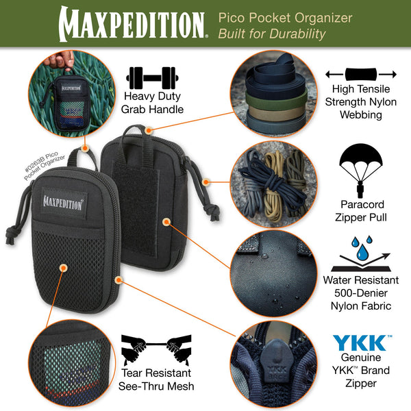 Pico Pocket Organizer