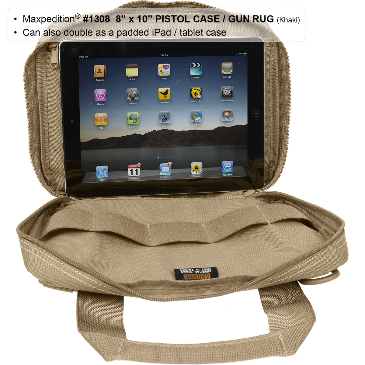 8" x 10" Pistol Case/Gun Rug (Buy 1 Get 1 Free. Mix and Match in Multiples of 2. All Sales Final.)