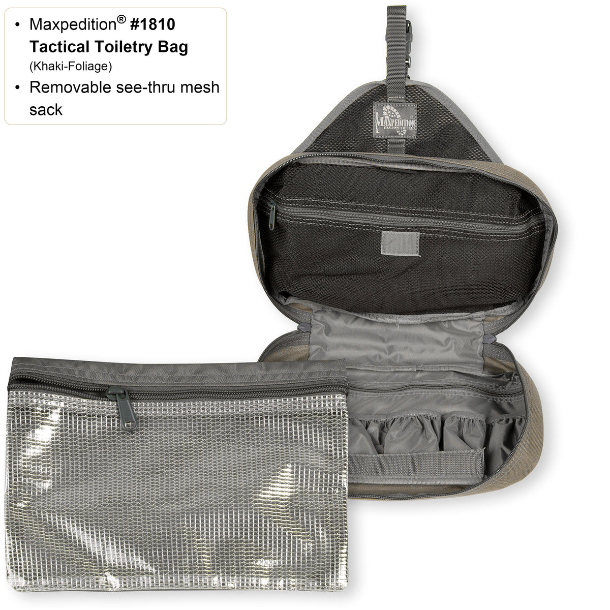 Tactical Toiletry Bag (Buy 1 Get 1 Free. Mix and Match in Multiples of 2. All Sales Final.)