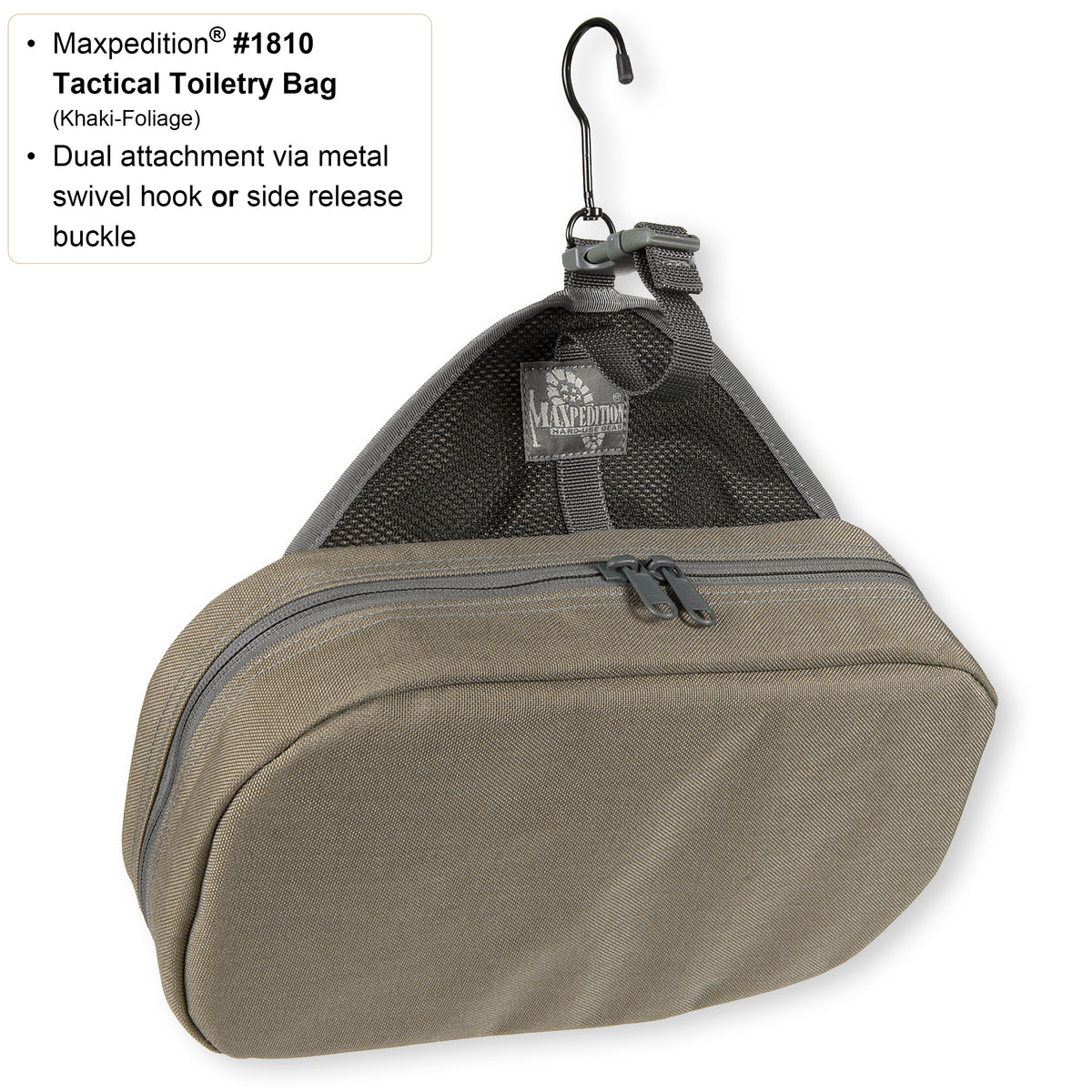 Tactical Toiletry Bag (Buy 1 Get 1 Free. Mix and Match in Multiples of 2. All Sales Final.)