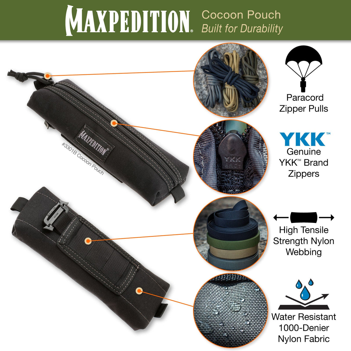 Cocoon Pouch (Buy 1 Get 1 Free. Mix and Match in Multiples of 2. All Sales Final.)