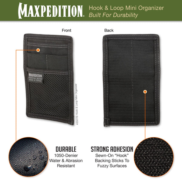 Hook & Loop Mini Organizer (Buy 1 Get 1 Free. Mix and Match in Multiples of 2. All Sales Final.)