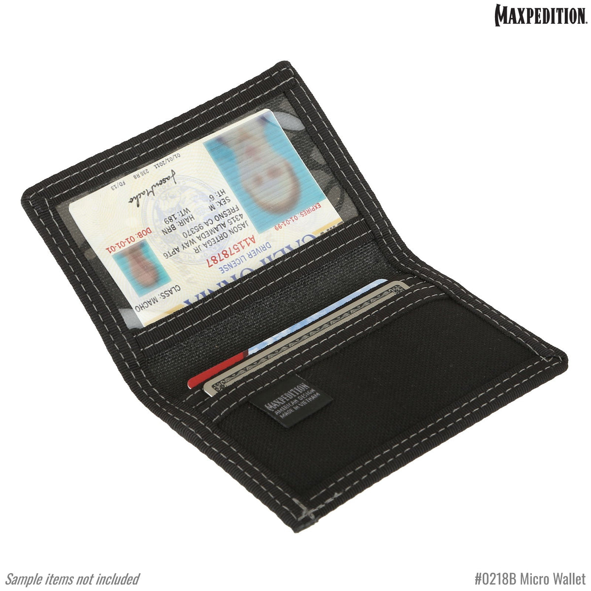 Micro Wallet (Buy 1 Get 1 Free. Mix and Match in Multiples of 2. All Sales Final.)