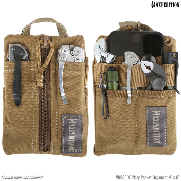 Platy Pocket Organizer 4" x 6"