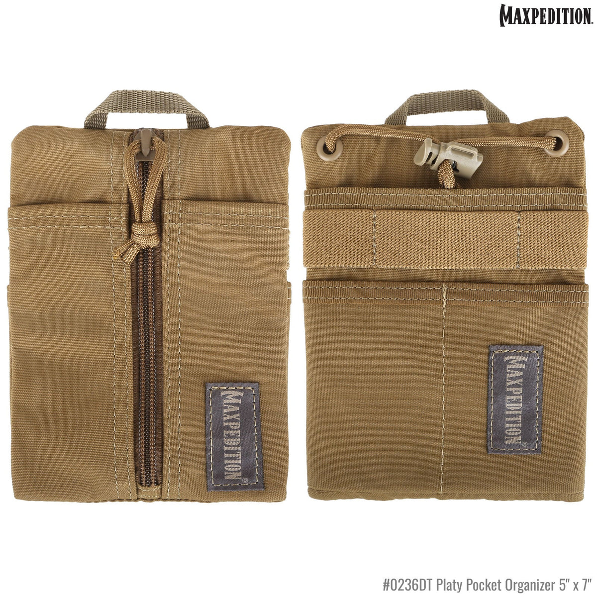 Platy Pocket Organizer 5" x 7"