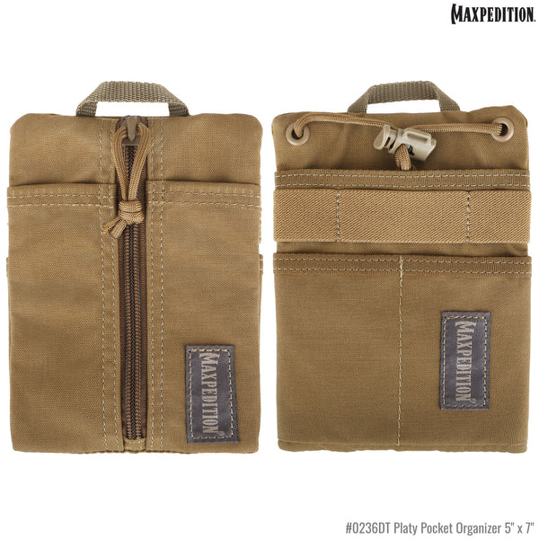 Platy Pocket Organizer 5" x 7"