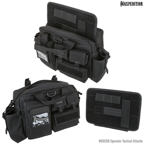 Operator Tactical Attache (Black) (Buy 1 Get 1 Free. Mix and Match in Multiples of 2. All Sales Final.)