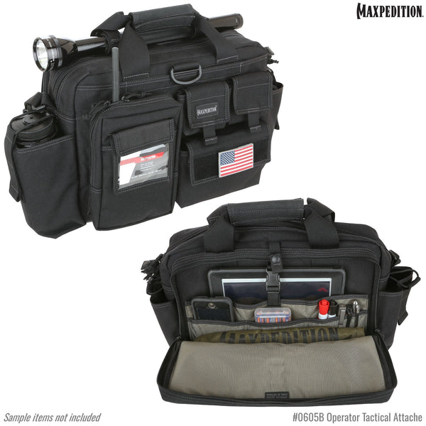 Operator Tactical Attache (Black) (Buy 1 Get 1 Free. Mix and Match in Multiples of 2. All Sales Final.)