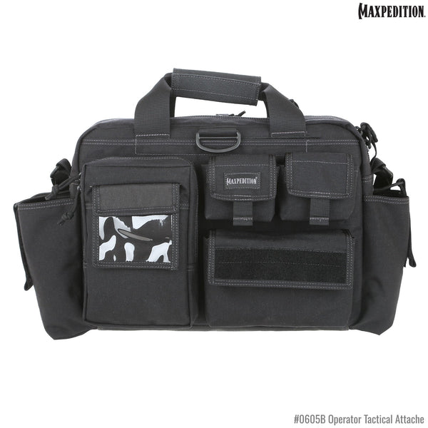 Operator Tactical Attache (Black) (Buy 1 Get 1 Free. Mix and Match in Multiples of 2. All Sales Final.)