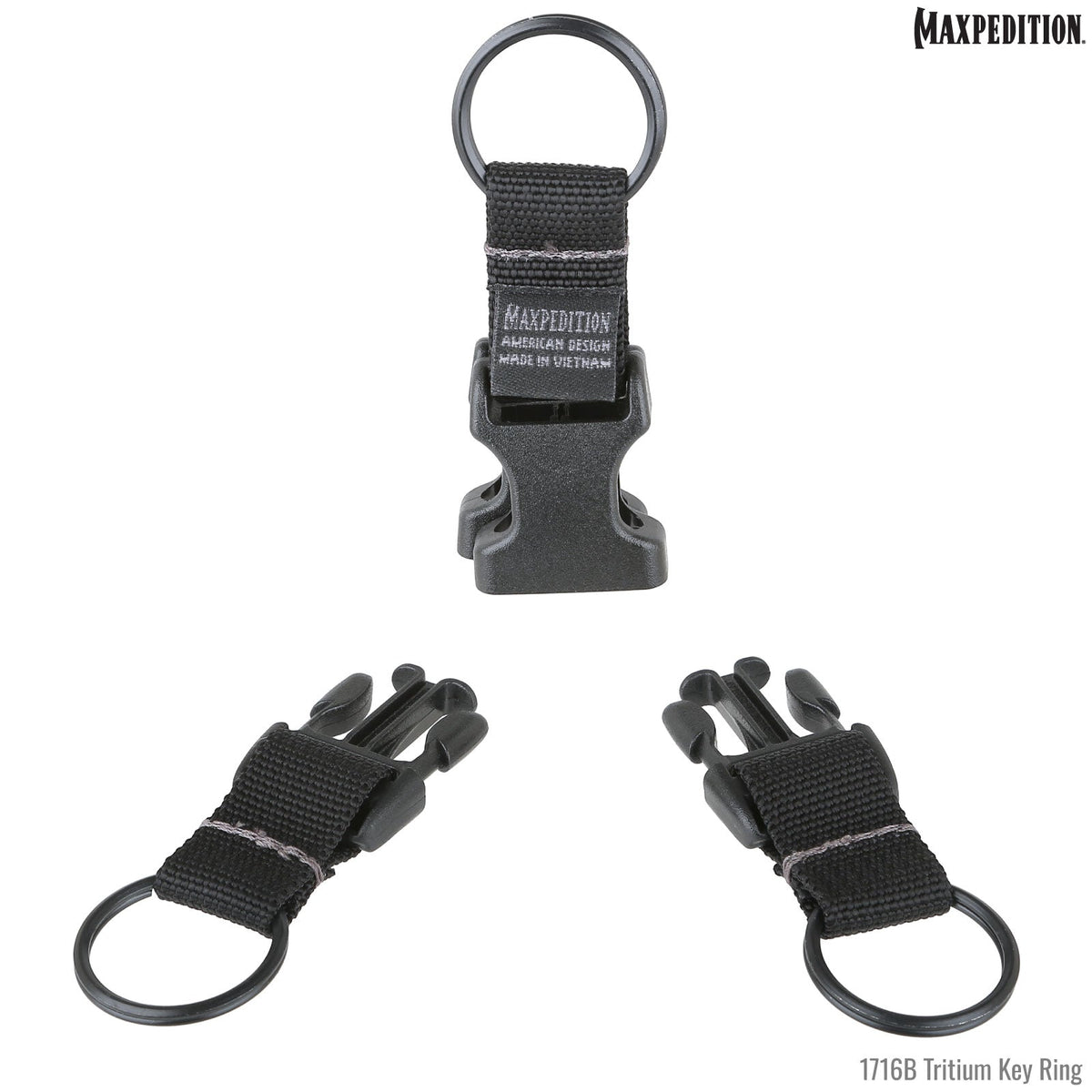 Tritium Key Ring (Buy 1 Get 1 Free. Mix and Match in Multiples of 2. All Sales Final.)