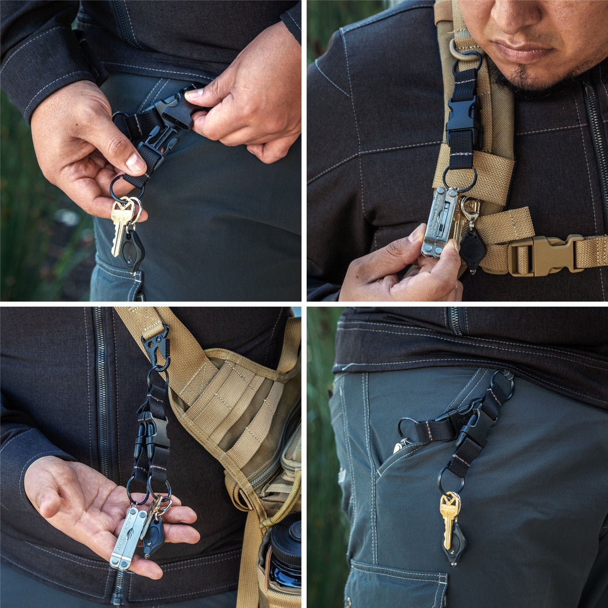 Tritium Key Ring (Buy 1 Get 1 Free. Mix and Match in Multiples of 2. All Sales Final.)