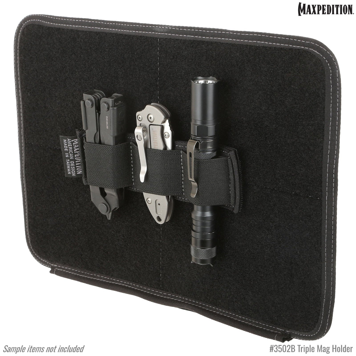 Triple Mag Holder  (Black) (Buy 1 Get 1 Free. Mix and Match in Multiples of 2. All Sales Final.)