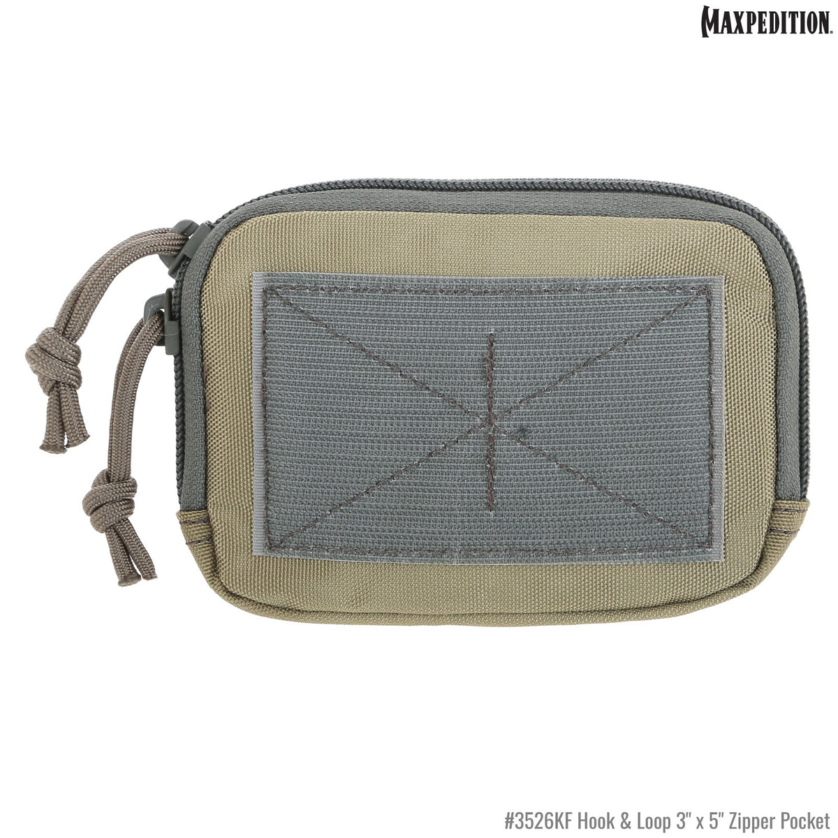 Hook & Loop 3" x 5" Zipper Pocket (Buy 1 Get 1 Free. Mix and Match in Multiples of 2. All Sales Final.)
