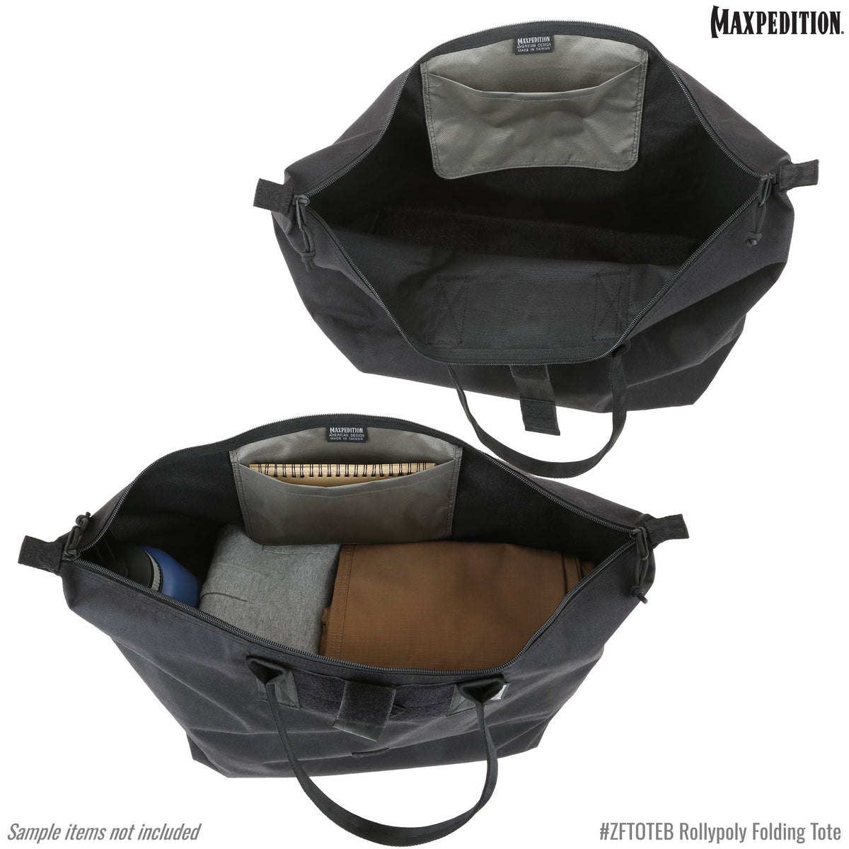Rollypoly Folding Tote (CLOSEOUT SALE. FINAL SALE.)