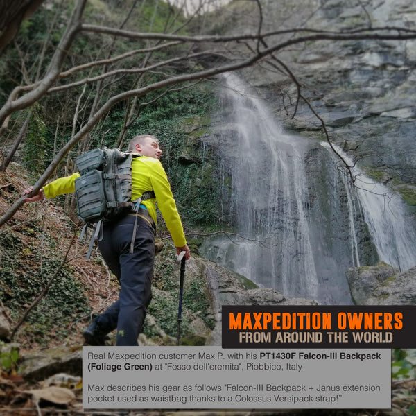 Falcon-III Backpack 35L (Buy 1 Get 1 Free. Mix and Match in Multiples of 2. All Sales Final.)