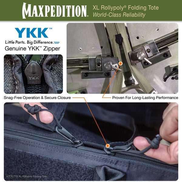 XL Rollypoly Folding Tote (CLOSEOUT SALE. FINAL SALE.)