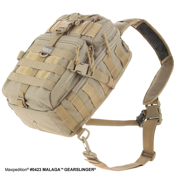 MALAGA GEARSLINGER , Maxpedition, Military, CCW, EDC, Tactical, Everyday Carry, Outdoors, Nature, Hiking, Camping, Police Officer, EMT, Firefighter, Bushcraft, Gear.
