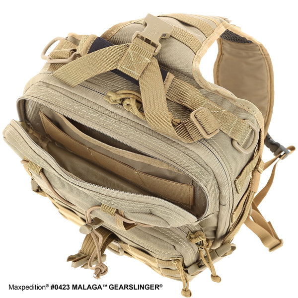 MALAGA GEARSLINGER , Maxpedition, Military, CCW, EDC, Tactical, Everyday Carry, Outdoors, Nature, Hiking, Camping, Police Officer, EMT, Firefighter, Bushcraft, Gear.