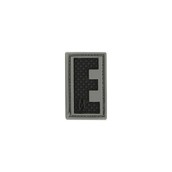 LETTER E PATCH - MAXPEDITION, Patches, Military, CCW, EDC, Tactical, Everyday Carry, Outdoors, Nature, Hiking, Camping, Bushcraft, Gear, Police Gear, Law Enforcement