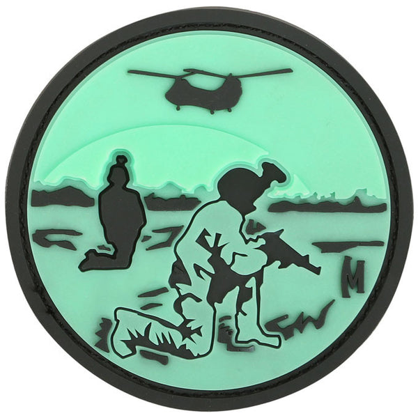 NIGHT VISION PATCH - MAXPEDITION, Patches, Military, CCW, EDC, Tactical, Everyday Carry, Outdoors, Nature, Hiking, Camping, Bushcraft, Gear, Police Gear, Law Enforcement