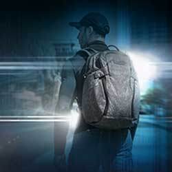 Real Customer wearing a Maxpedition backpack